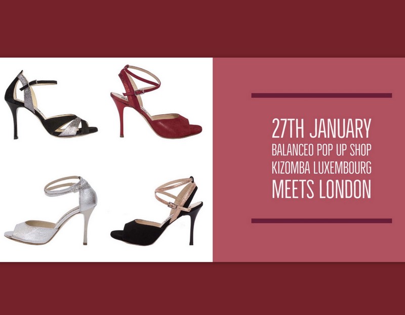 Balanceo Pop Up Shop @ Kizomba Luxembourg Meets London 27th January