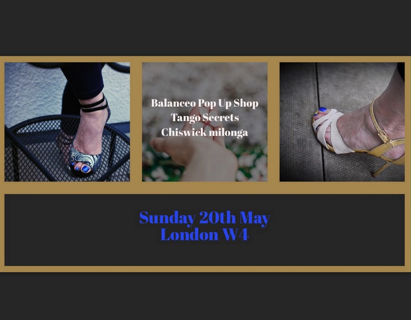 Balanceo Pop Up Shop@ Tango Secrets, Sunday 20th May, Chiswick, London W4