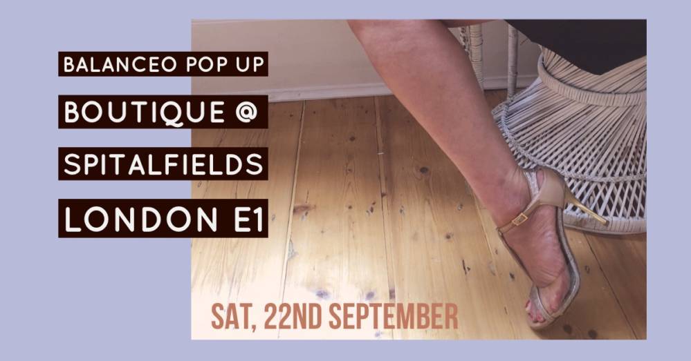 Balanceo Pop Up Boutique,Saturday 22nd September, 3-7pm, Spitalfields, London E1