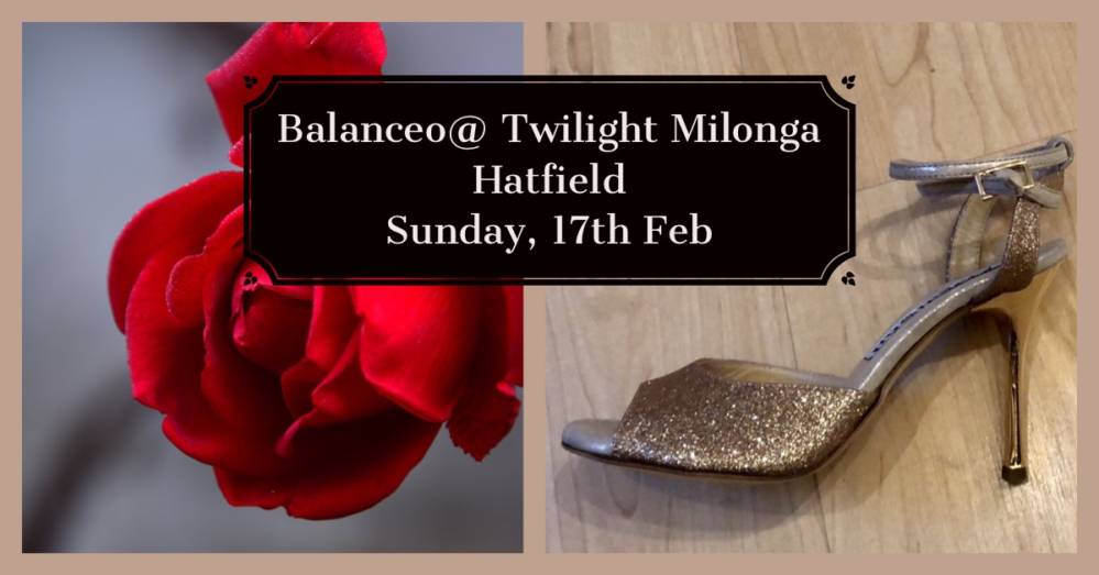 Balanceo pop up shop at Twilight Milonga, Hatfield, Sun, 17th Feb