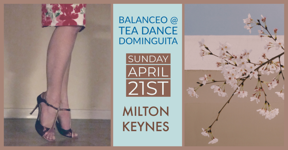 Balanceo @Tea Dance Dominguita – Launch Day 21st April, Milton Keynes