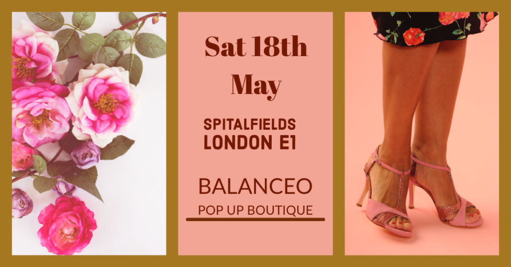 Balanceo Pop Up  Boutique, Sat 18th May, London E1