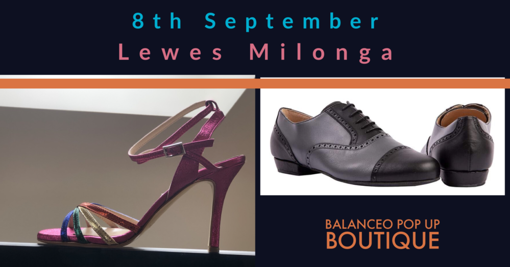 Balanceo@ Lewes Milonga, Sunday 8th September, Lewes
