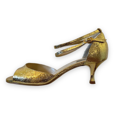 Isabel DS Gold Allure  Leather Gold Heels