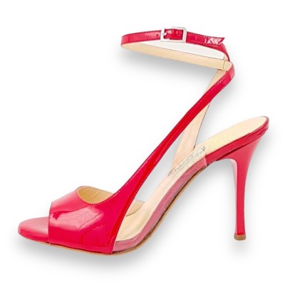 Mila PVC and Red Patent Leather