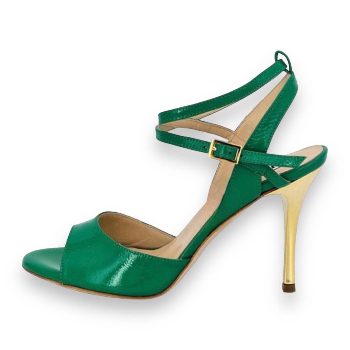 Maia Ds Emerald Green Patent Leather