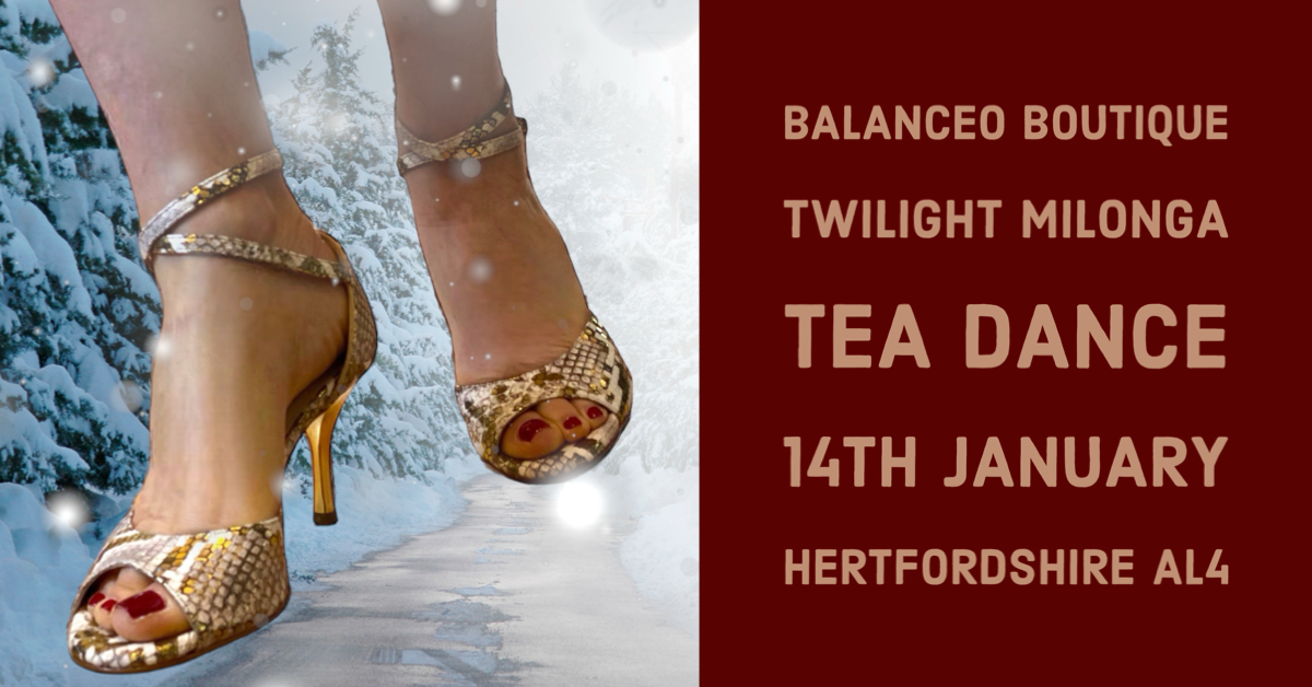 Balanceo@ Twiligt Milonga Sunday Tea Dance, Hertfordshire, AL4