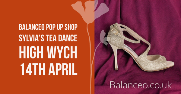 Balanceo Pop Up Shop @ Sylvia's Tea Dance, 14th April, High Wych (nr Harlow)