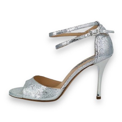 Beso Ds SIlver Allure Metallic Leather
